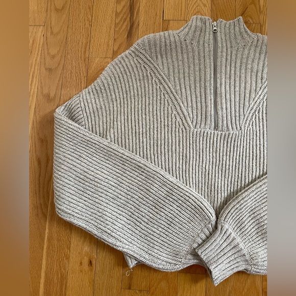 Garage Mockneck Quarter-Zip Sweater - Picture 6 of 11